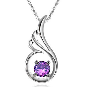 White Gold Necklace LSN317