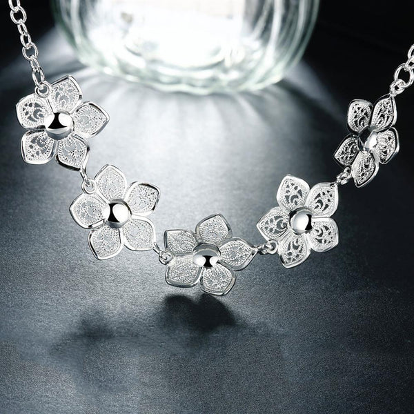 Silver Necklace LSN336