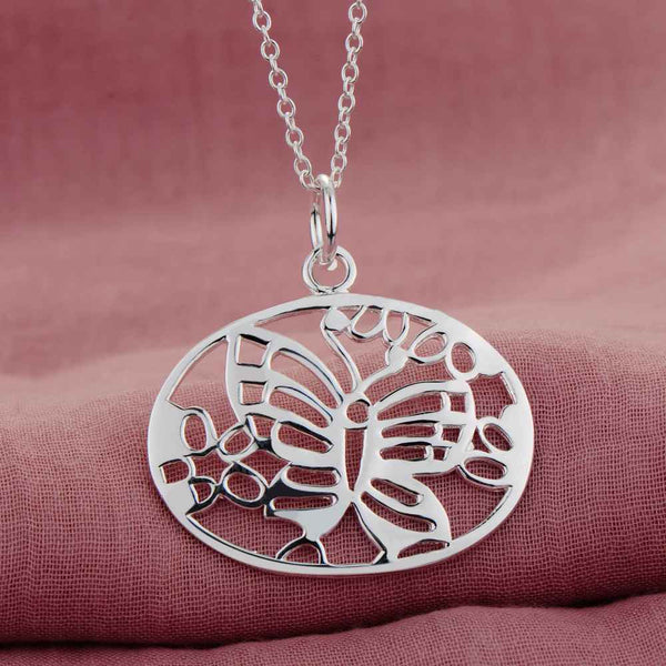 Silver Necklace LSN340