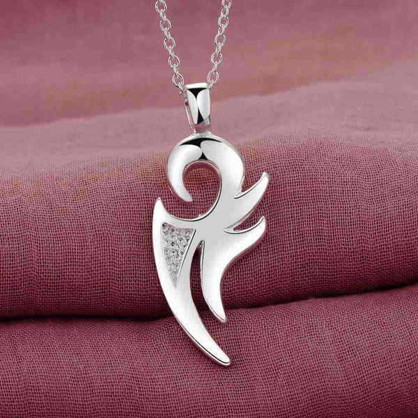 Silver Necklace LSN372