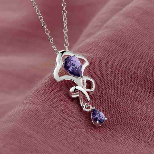 Silver Necklace LSN373