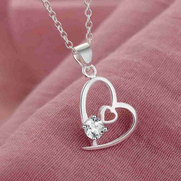 Silver Necklace LSN379