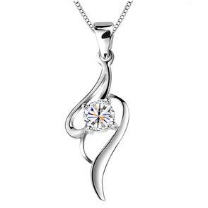 White Gold Necklace LSN391