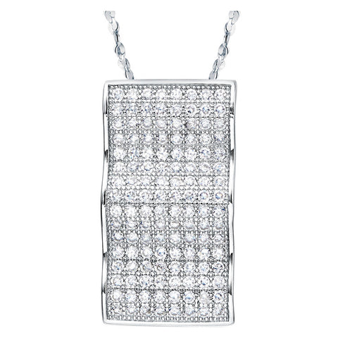 White Gold Necklace LSN404