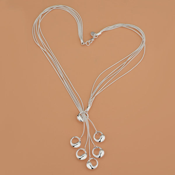 Silver Necklace LSN437