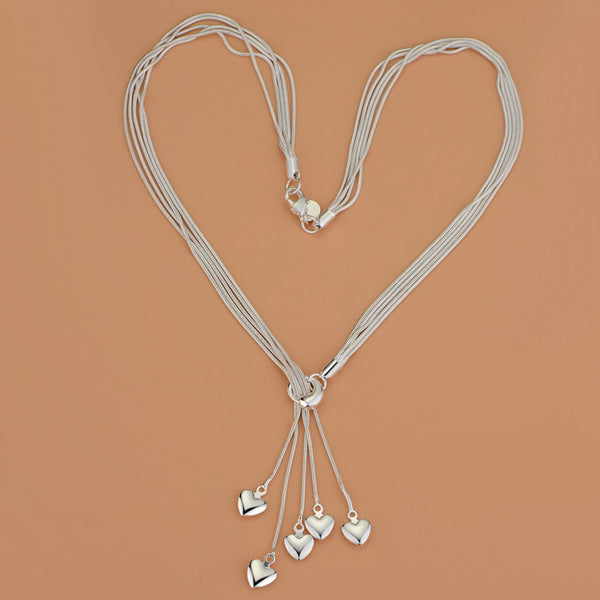 Silver Necklace LSN438