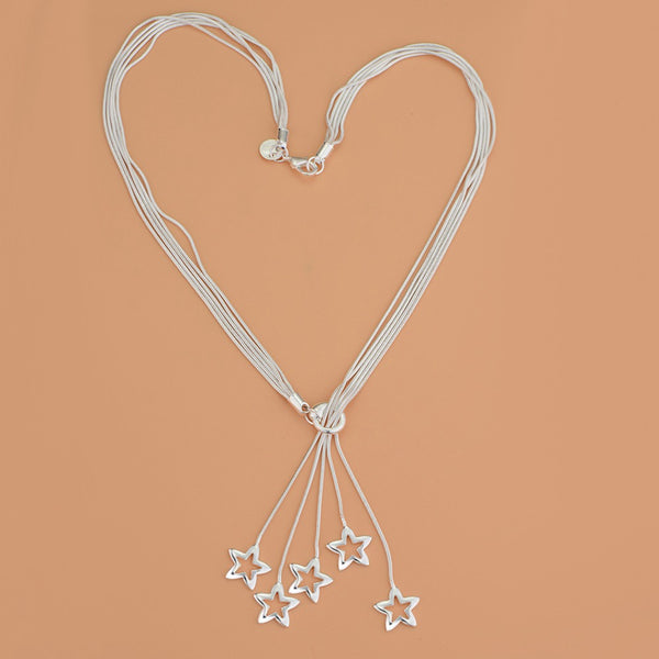 Silver Necklace LSN439