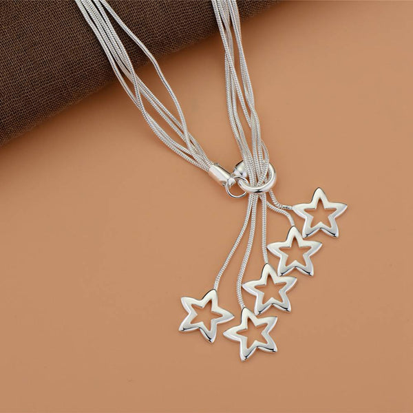 Silver Necklace LSN439