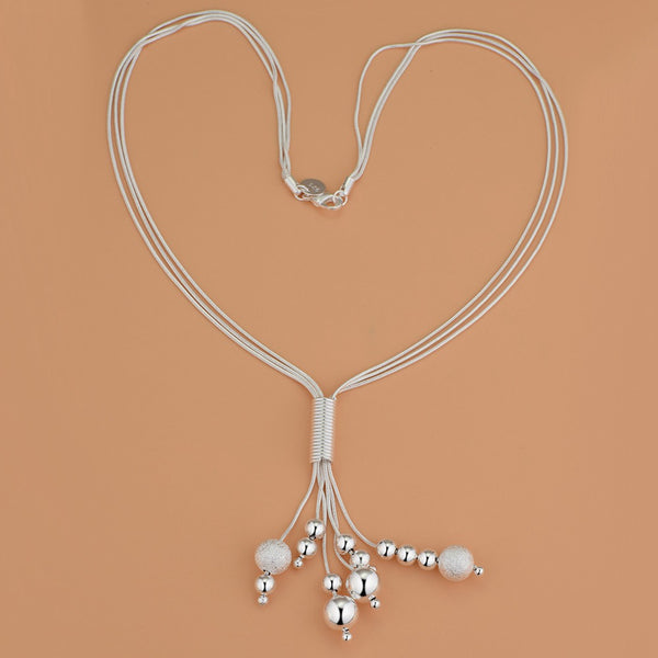 Silver Necklace LSN447
