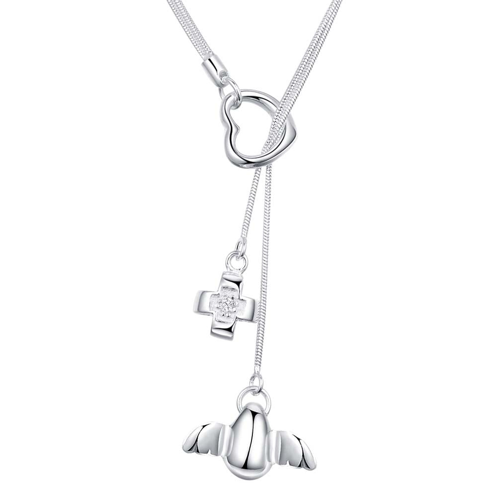 Silver Necklace LSN450