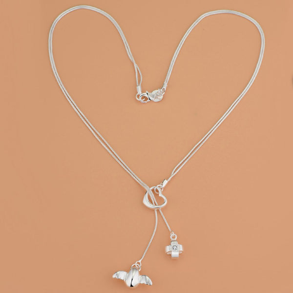 Silver Necklace LSN450