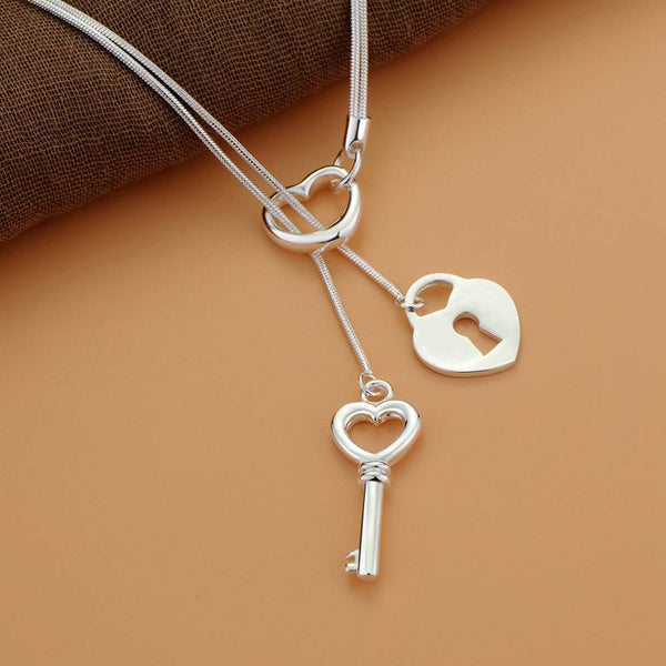 Silver Necklace LSN451