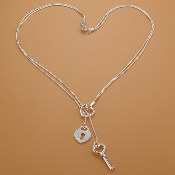 Silver Necklace LSN451