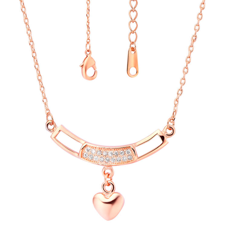 Rose Gold Necklace LSN455