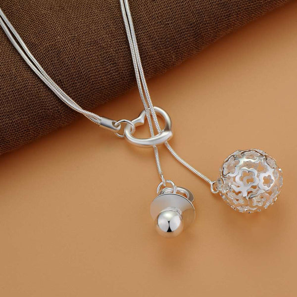 Silver Necklace LSN455