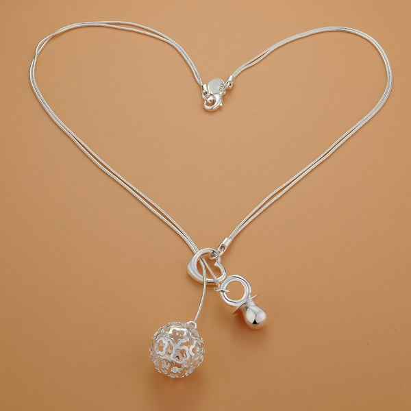 Silver Necklace LSN455