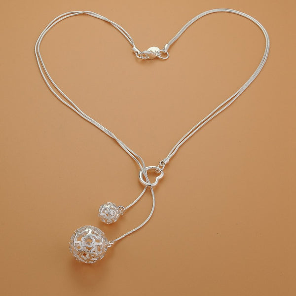 Silver Necklace LSN456