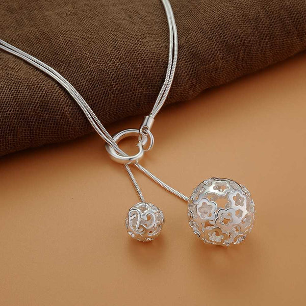 Silver Necklace LSN456