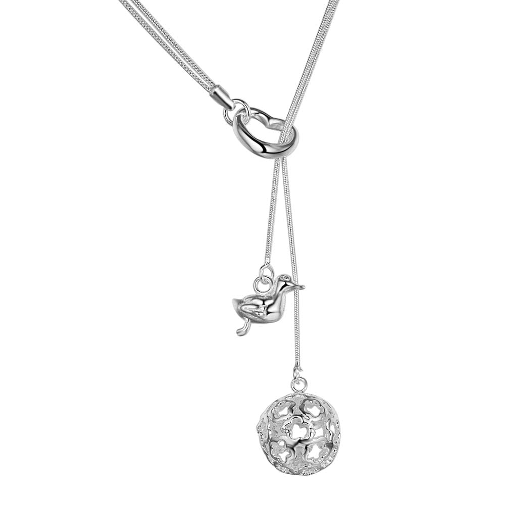 Silver Necklace LSN458