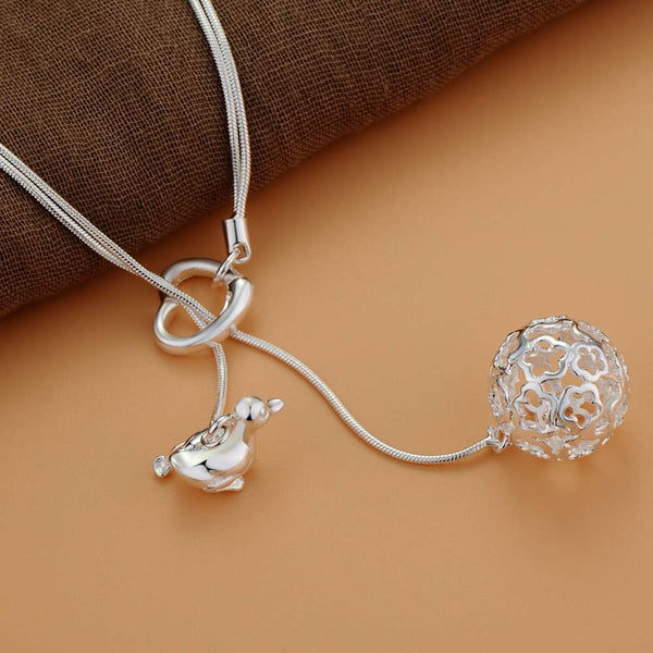 Silver Necklace LSN458
