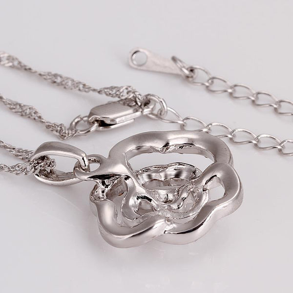 White Gold Necklace LSN463