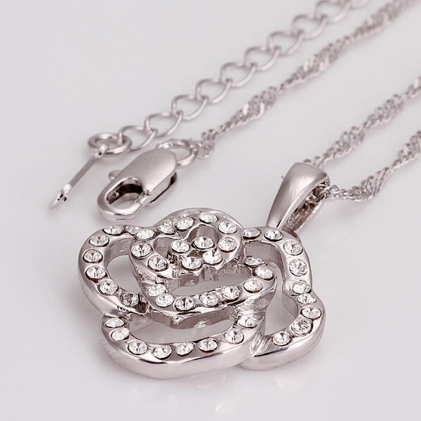 White Gold Necklace LSN463