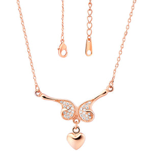 Rose Gold Necklace LSN465