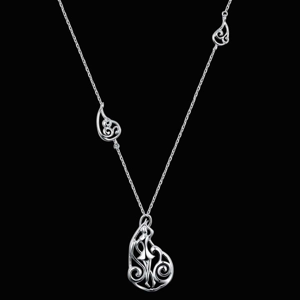 Silver Necklace LSN466