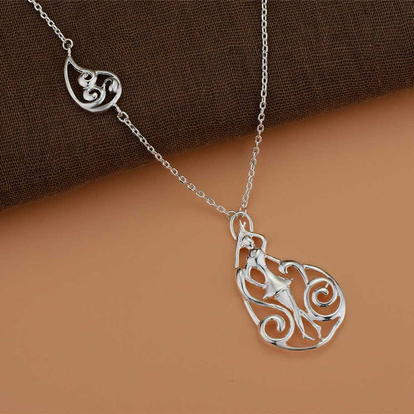 Silver Necklace LSN466
