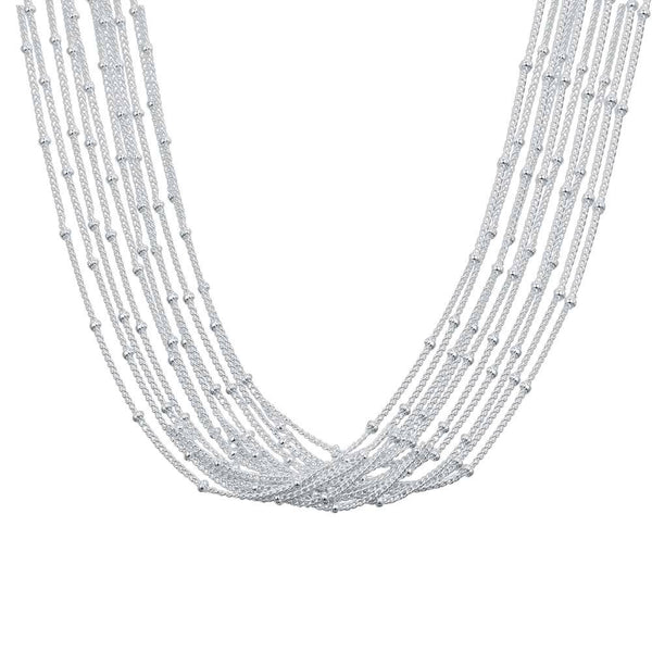 Silver Necklace LSN469