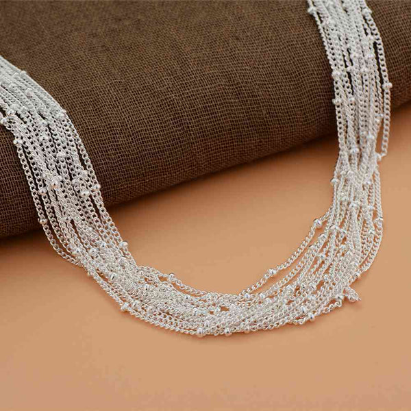 Silver Necklace LSN469