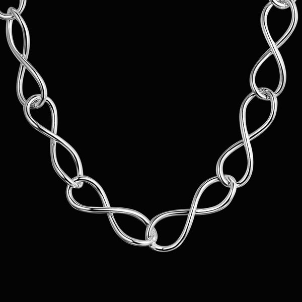 Silver Necklace LSN472