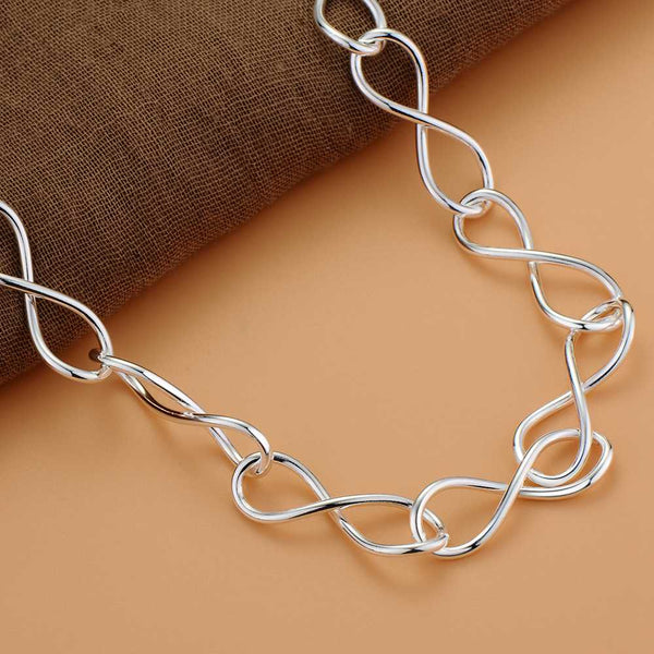 Silver Necklace LSN472