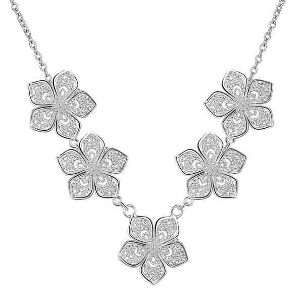 Silver Necklace LSN477