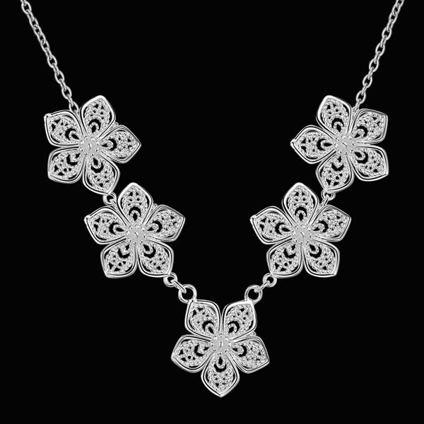 Silver Necklace LSN477