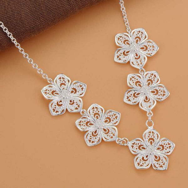 Silver Necklace LSN477