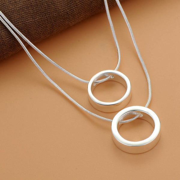 Silver Necklace LSN480