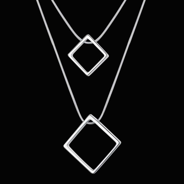 Silver Necklace LSN481