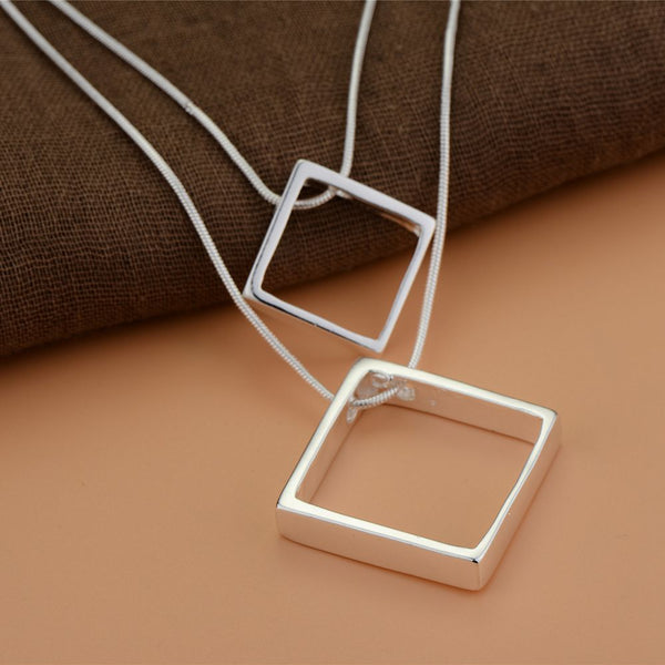 Silver Necklace LSN481