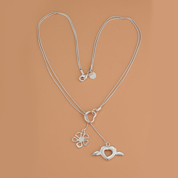 Silver Necklace LSN482