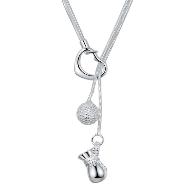 Silver Necklace LSN483