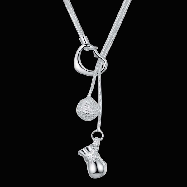 Silver Necklace LSN483