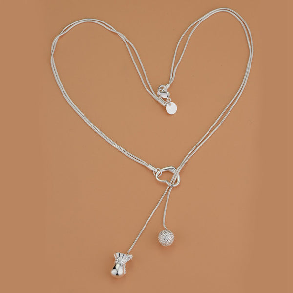 Silver Necklace LSN483