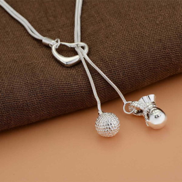 Silver Necklace LSN483
