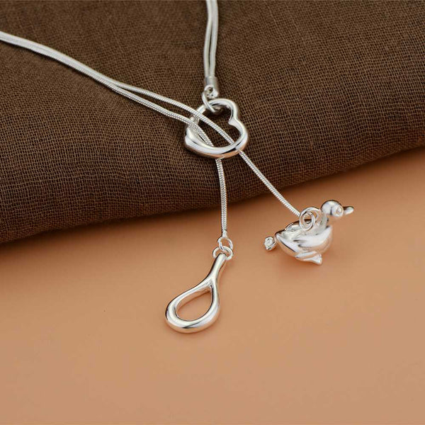 Silver Necklace LSN484