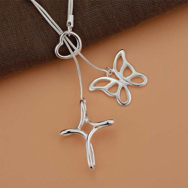 Silver Necklace LSN486