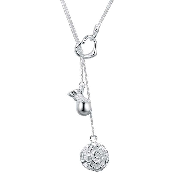 Silver Necklace LSN488