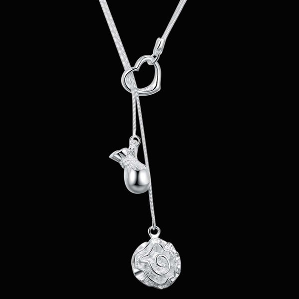 Silver Necklace LSN488