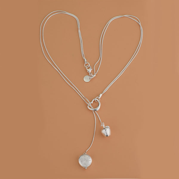 Silver Necklace LSN489