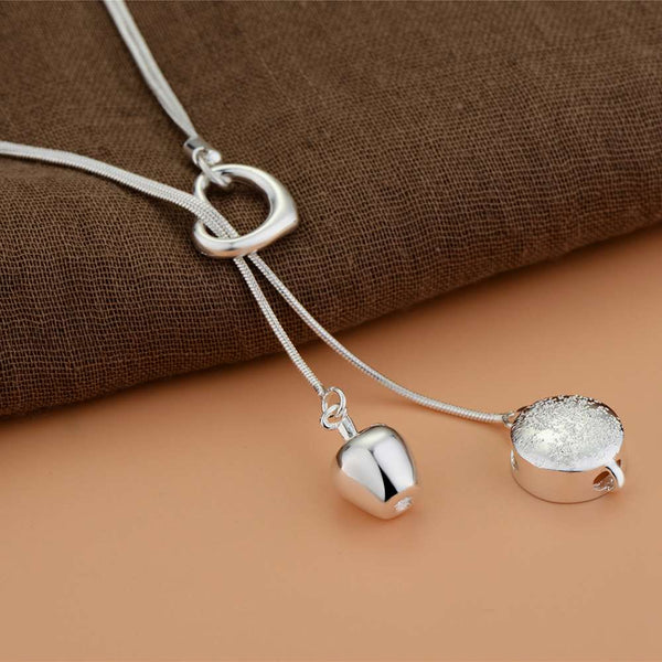 Silver Necklace LSN489